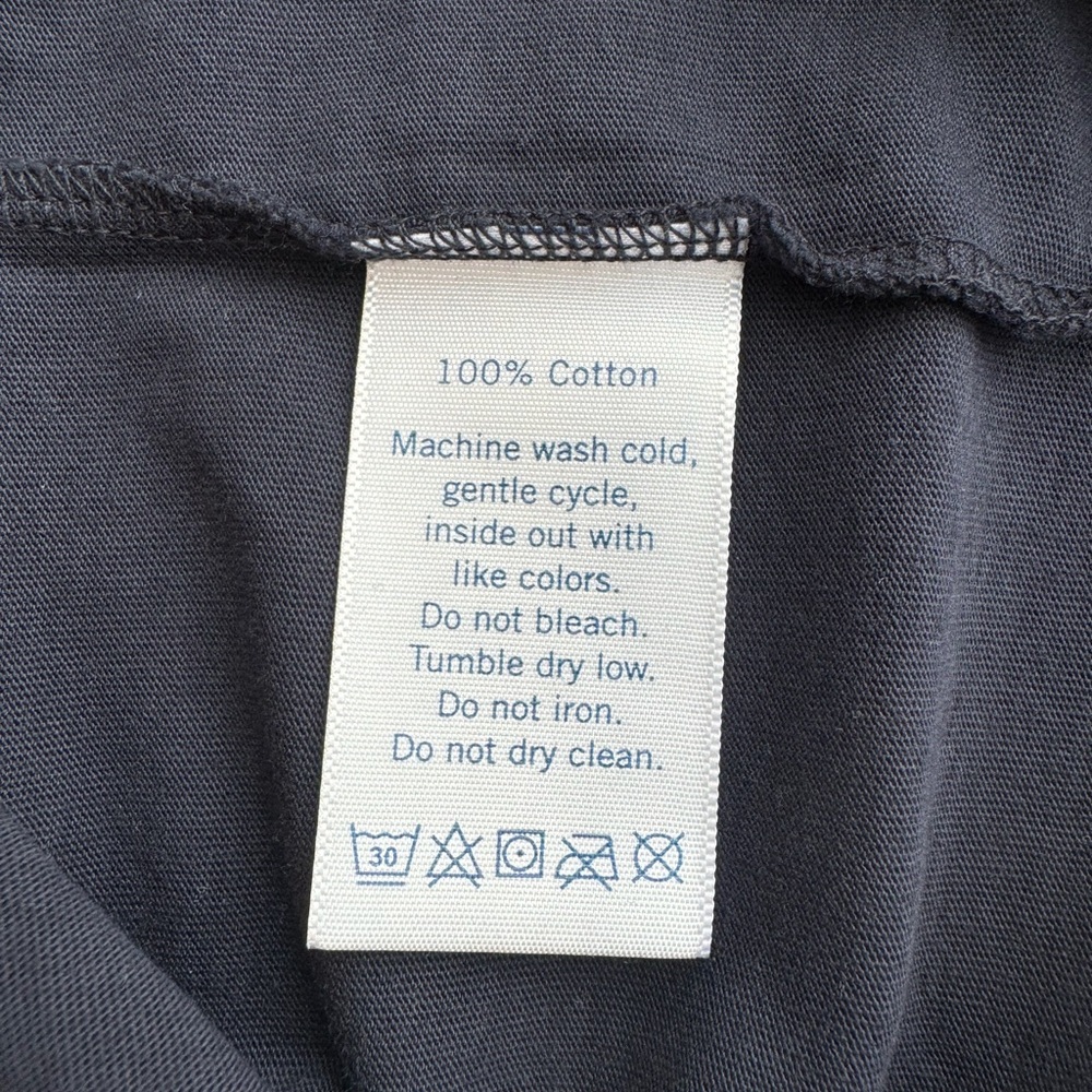 Clare V Navy Tee with Red'CIAO' Graphic - Picture 7 of 7